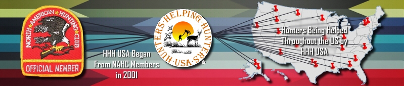 Hunters Helping Hunters USA )HHH-USA) Mission & History